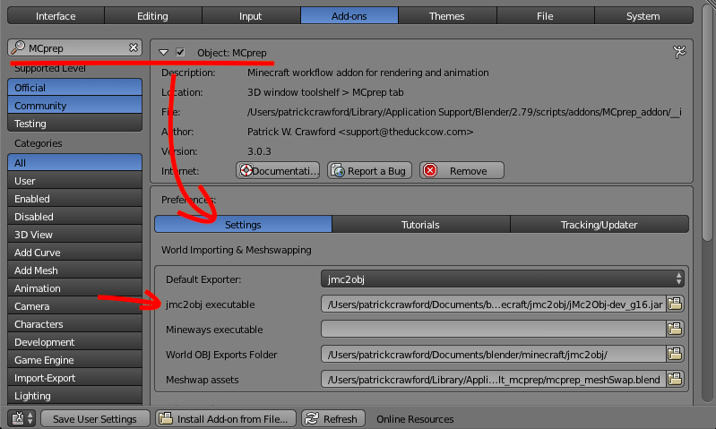 mcprep-exporter-settings